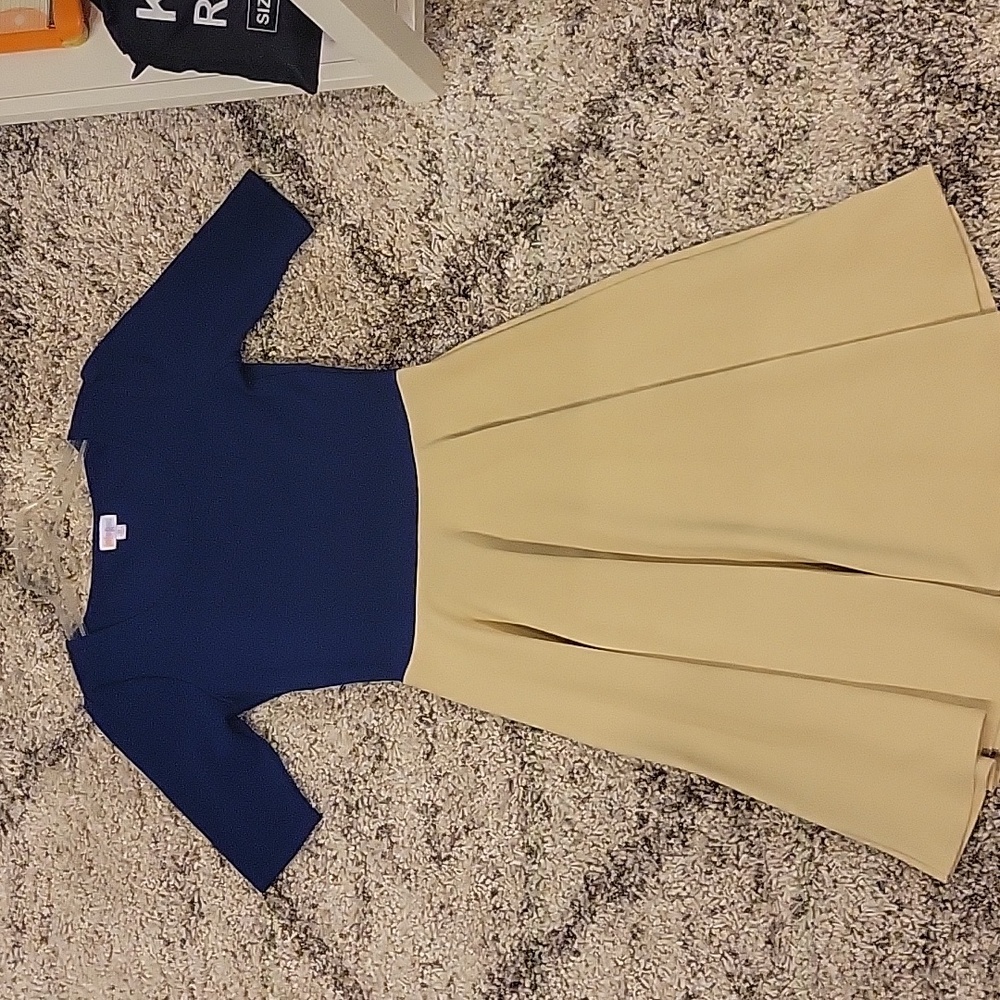 Two toned Lularoe dress (M)